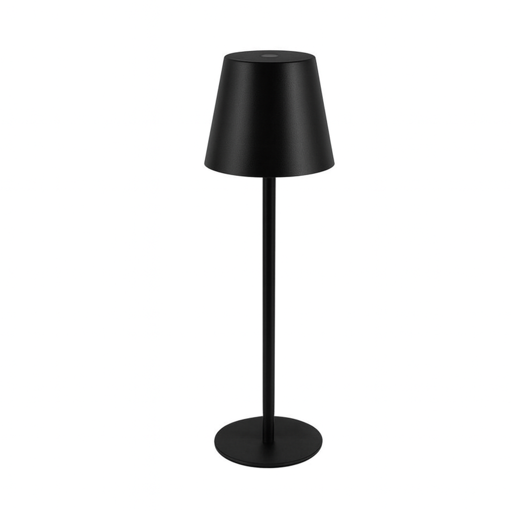Lucy 2.5w Dimmable rechargeable black table lamp - Christmas Gift