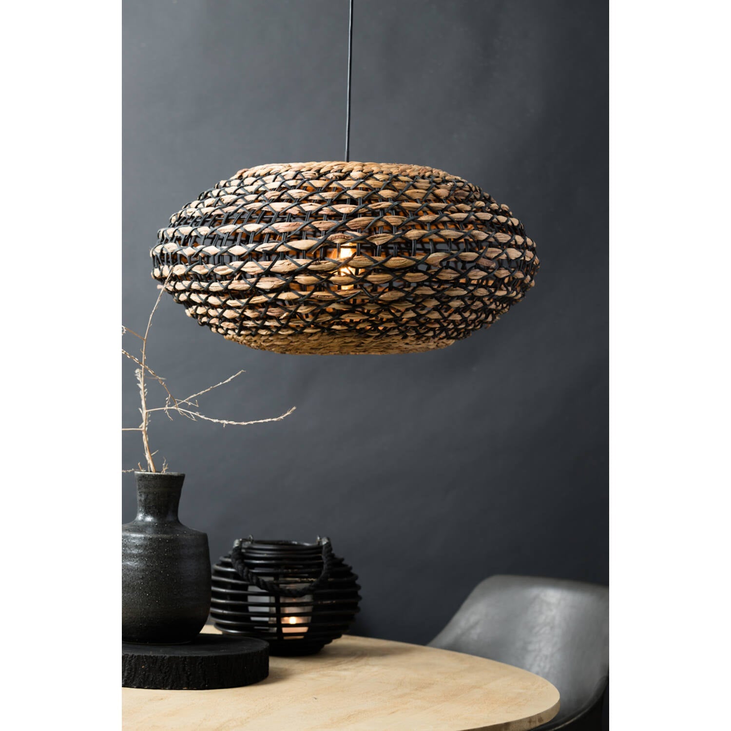 Tripoli Hanging lamp rattan natural- Various Finishes/ Sizes