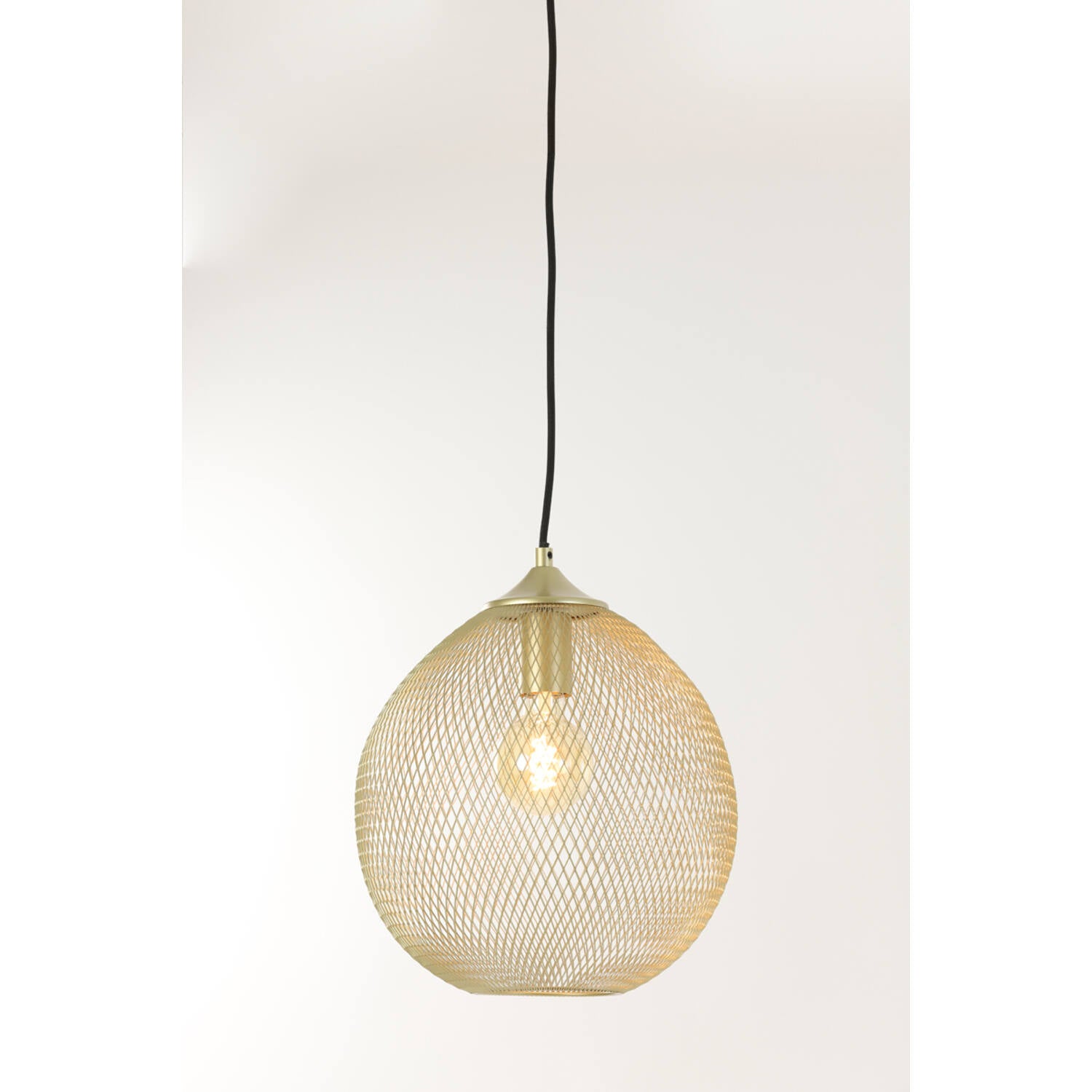 Hanging Lamp Ø30x35 Cm Moroc Gold Small CLEARANCE