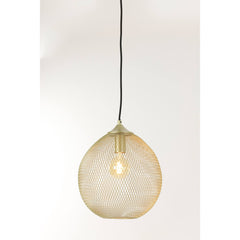 Hanging Lamp Ø30x35 Cm Moroc Gold Small CLEARANCE