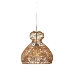 Hanging Lamp Ø41x41 Cm Vime Rattan Dark Brown CLEARANCE