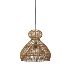 Hanging Lamp Ø41x41 Cm Vime Rattan Dark Brown CLEARANCE