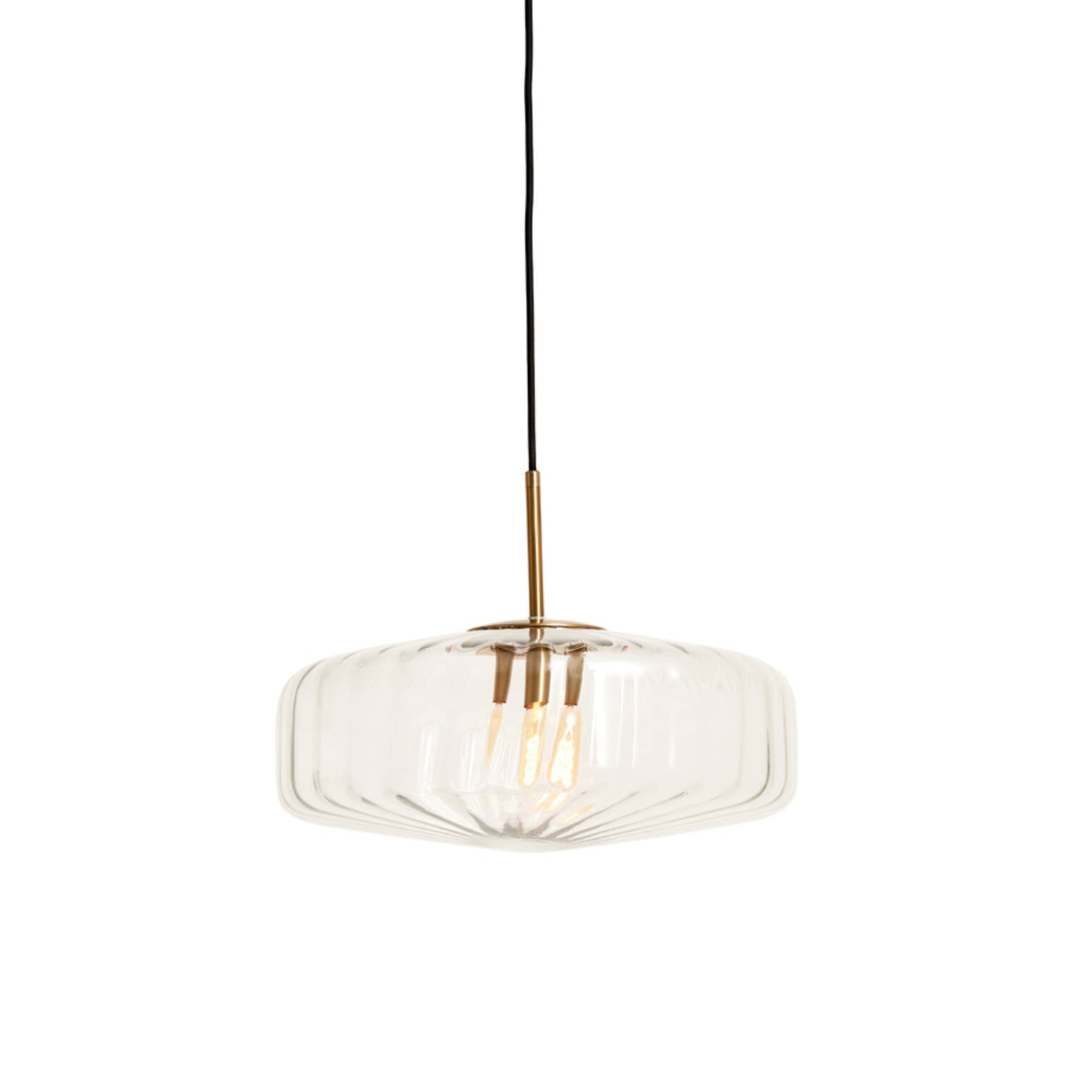 Pleat 30cm/40cm Hanging Lamp- Various Finishes