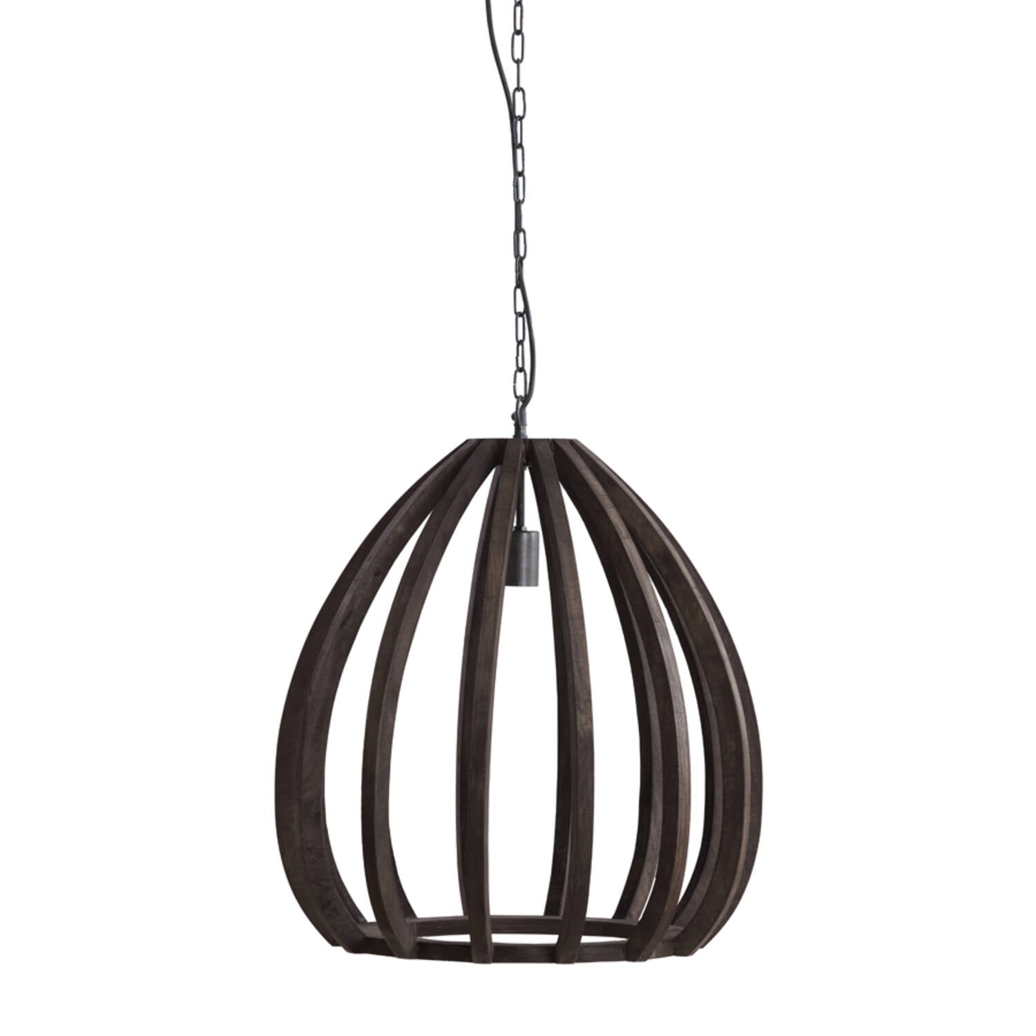 Barsia Pendant Light - Dark Brown/Orange-Brown