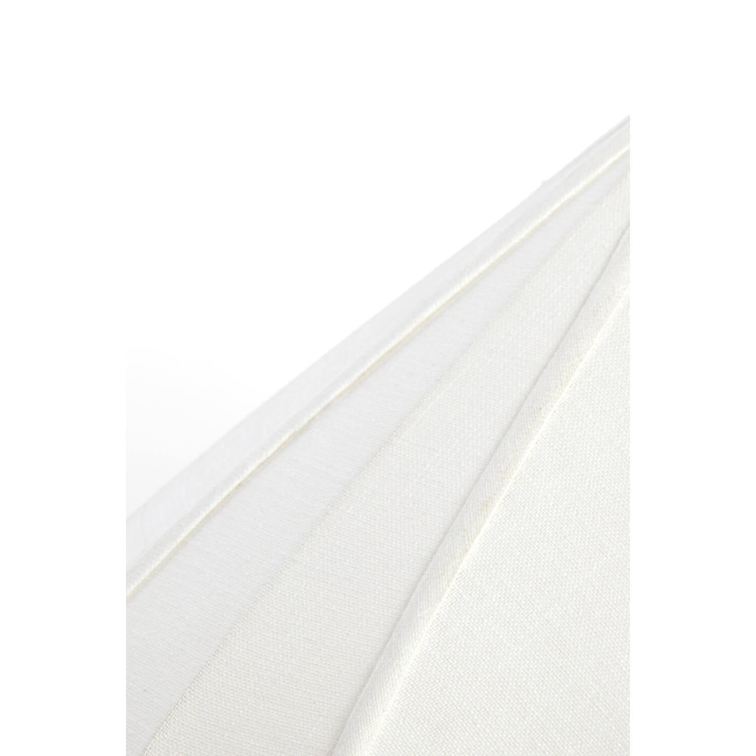 Zubeda Hanging Lamp - Linen Natural/ White Finishes