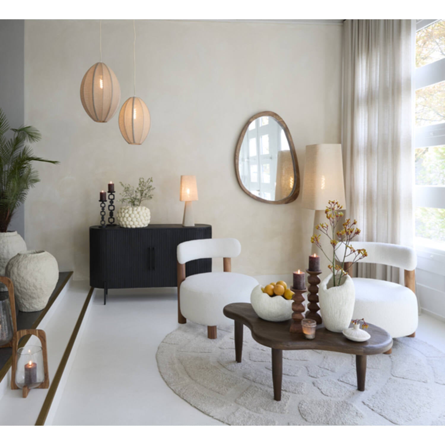 Milatos Hanging lamp- Various Finishes