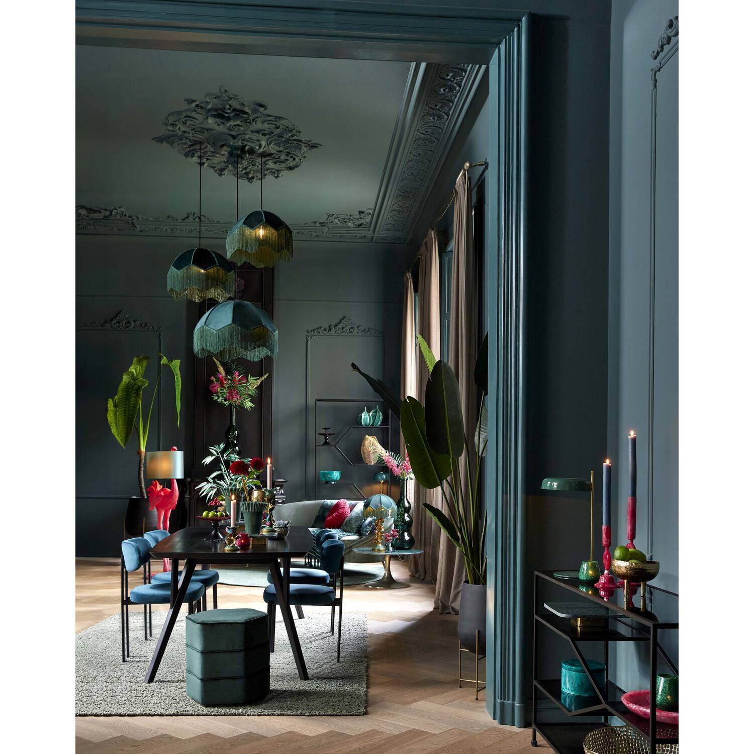 Malcia Hanging Light- Various Finishes
