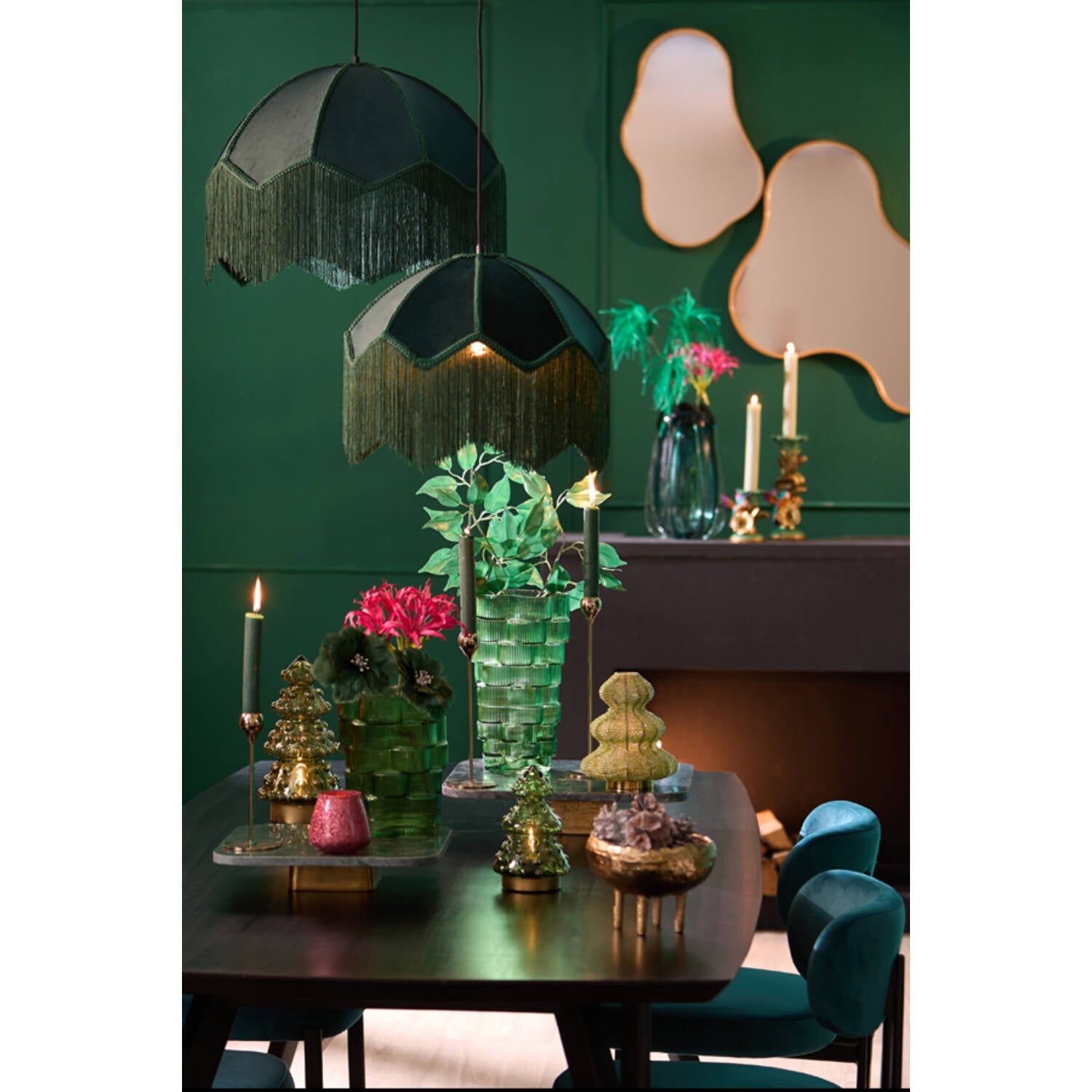 Malcia Hanging Light- Various Finishes