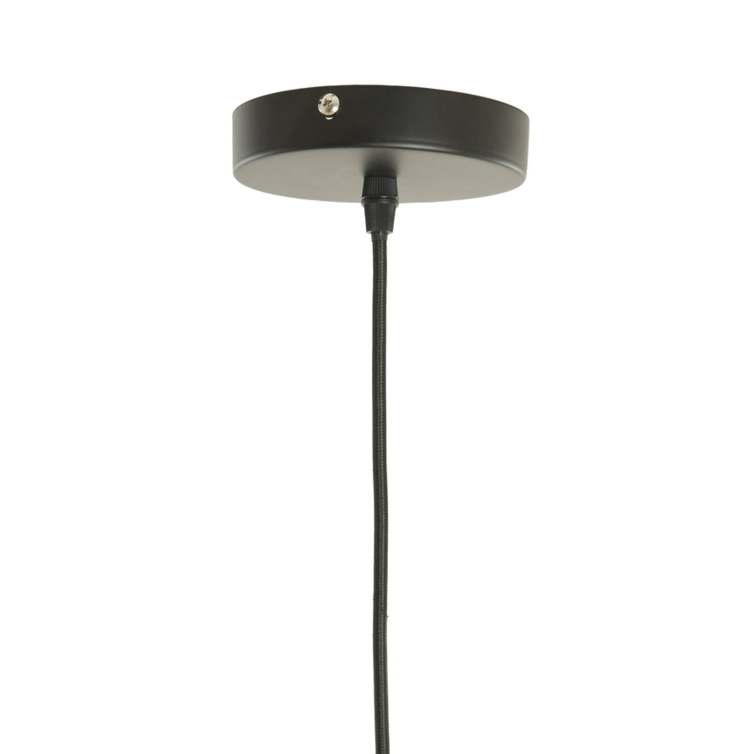 Janzur Hanging Lamp- Rattan Dark Brown
