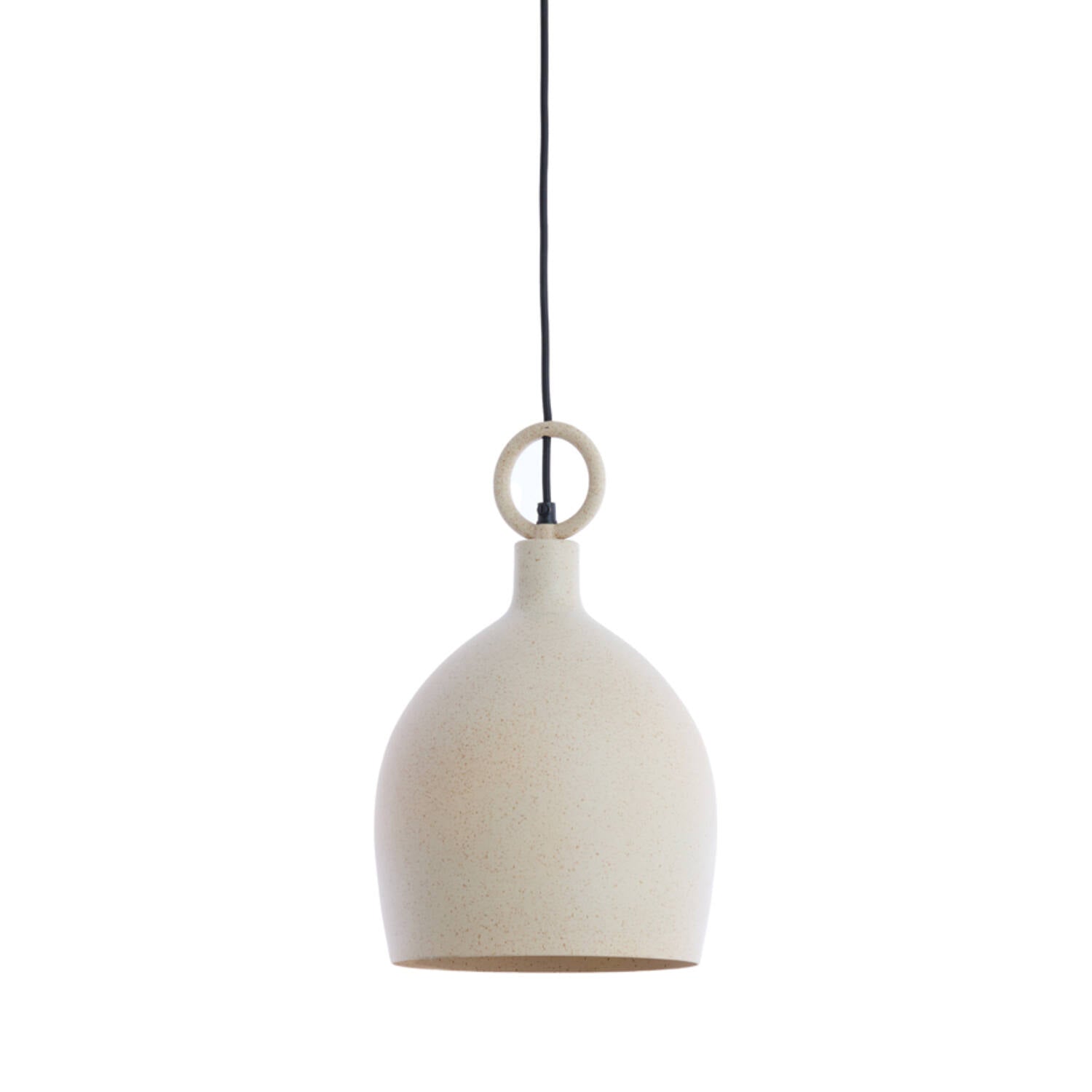 Rosero Hanging Light- Sand/ Terra Brown Finishes