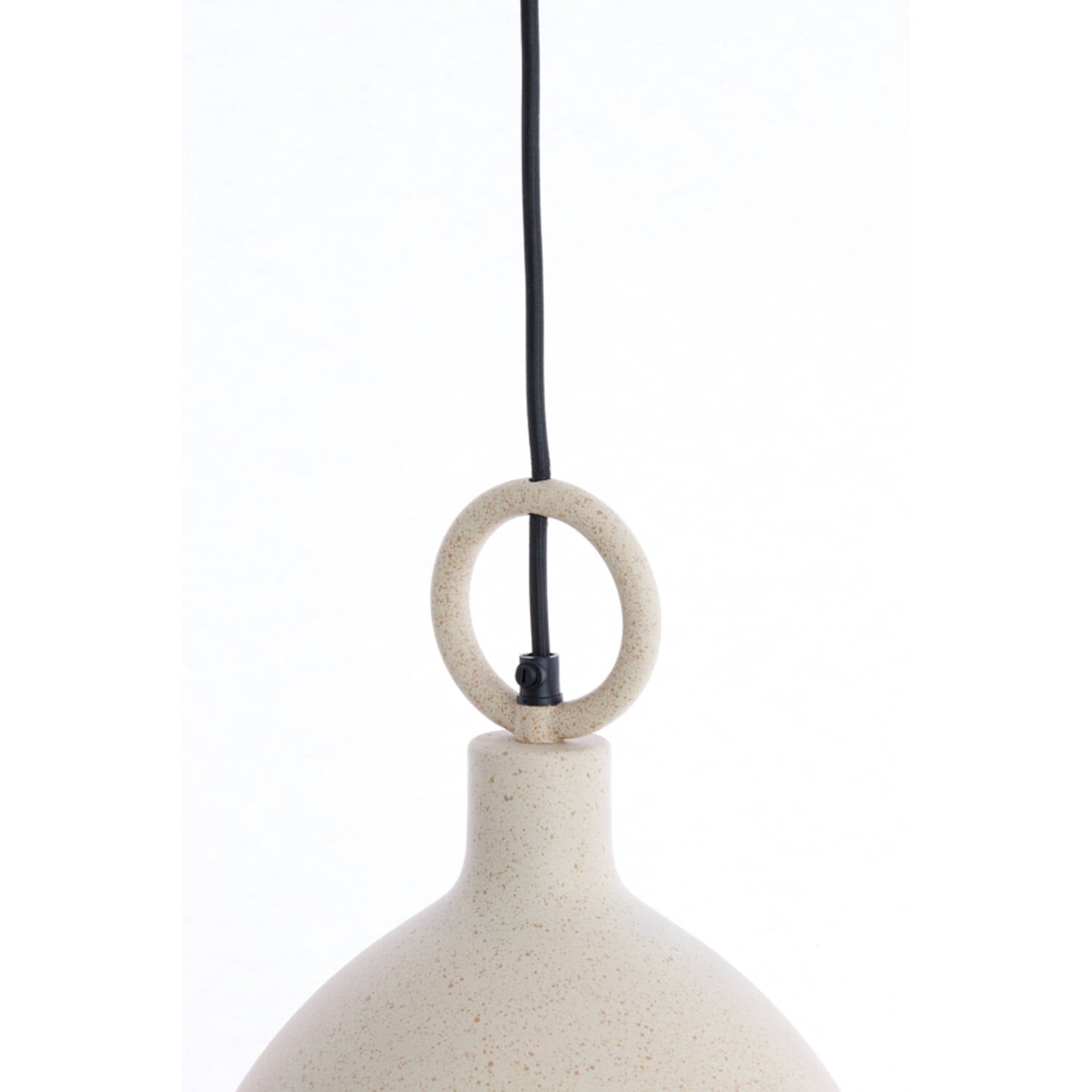 Rosero Hanging Light- Sand/ Terra Brown Finishes