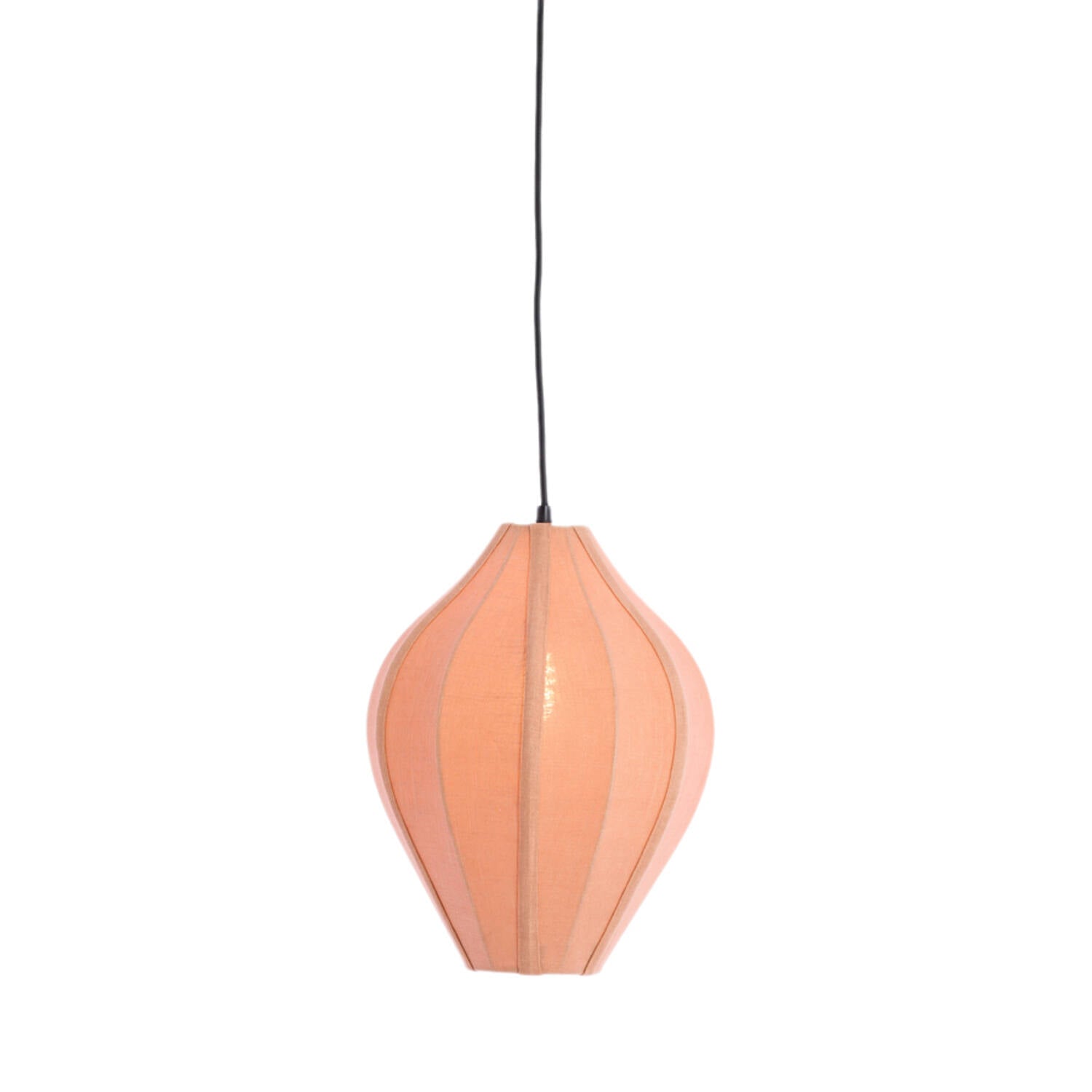 Pasto Hanging lamp - Jute Natural/ Pink Finishes