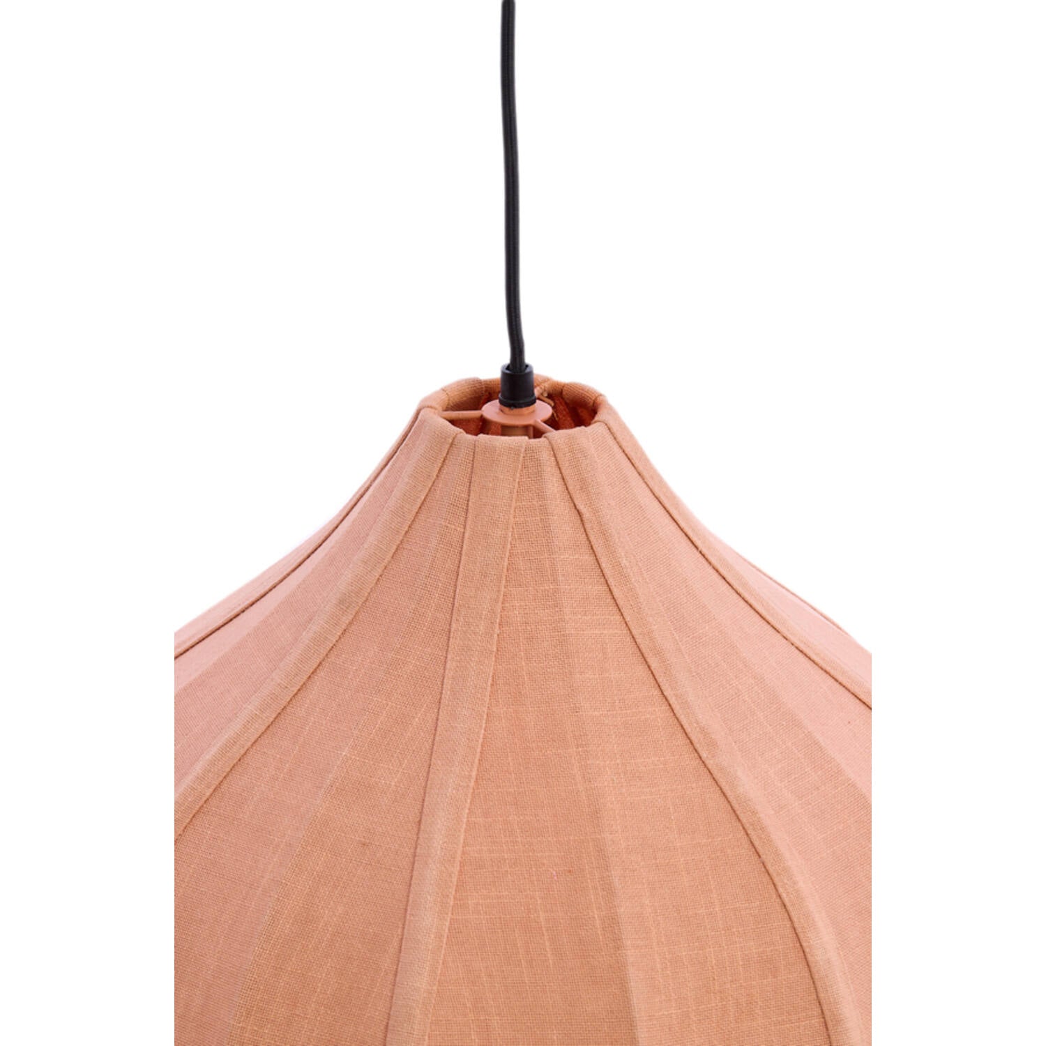 Pasto Hanging lamp - Jute Natural/ Pink Finishes