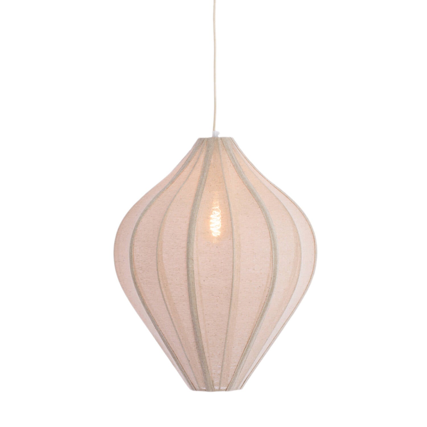 Pasto Hanging lamp Ø47x55 cm- Jute Natural