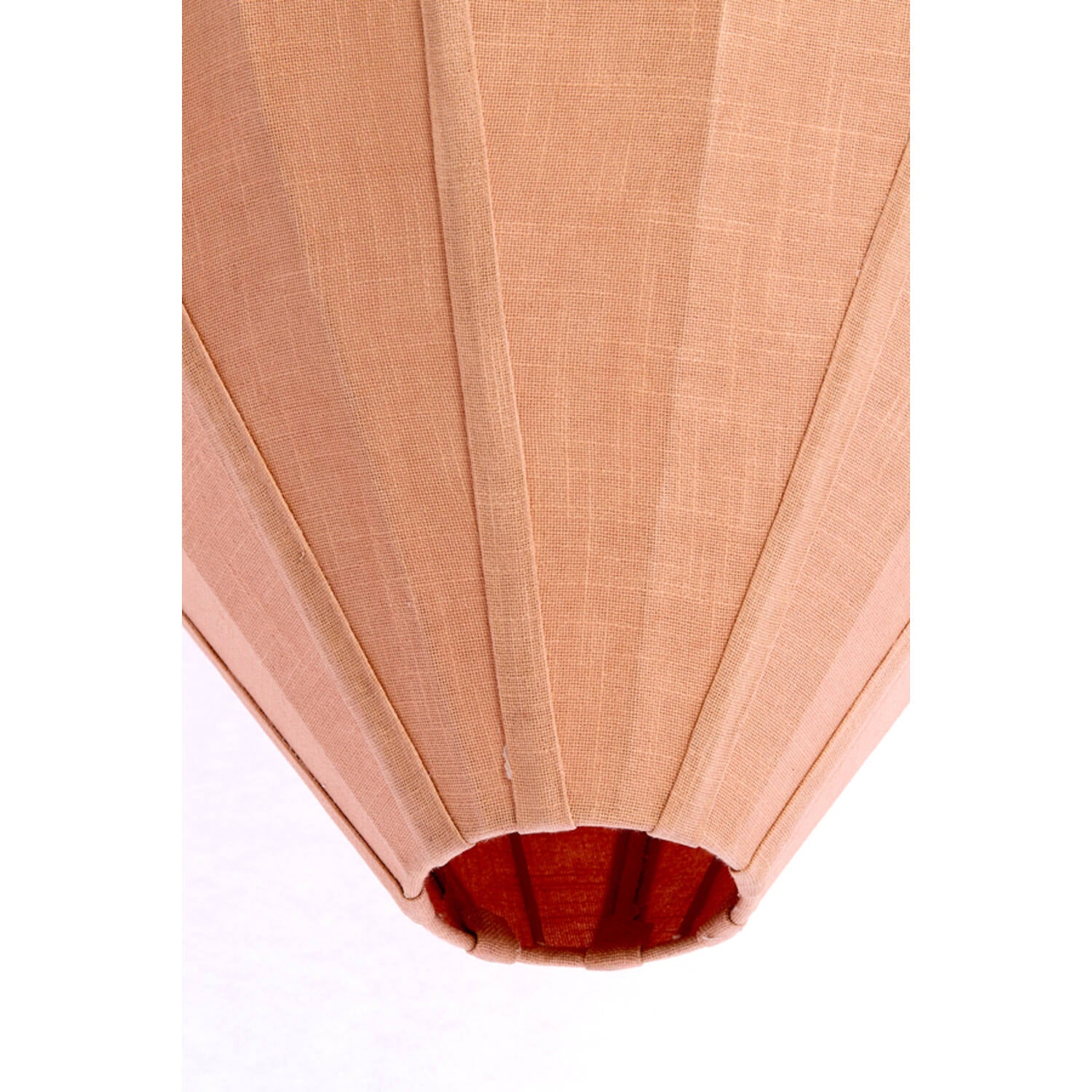 Pasto Hanging lamp - Jute Natural/ Pink Finishes