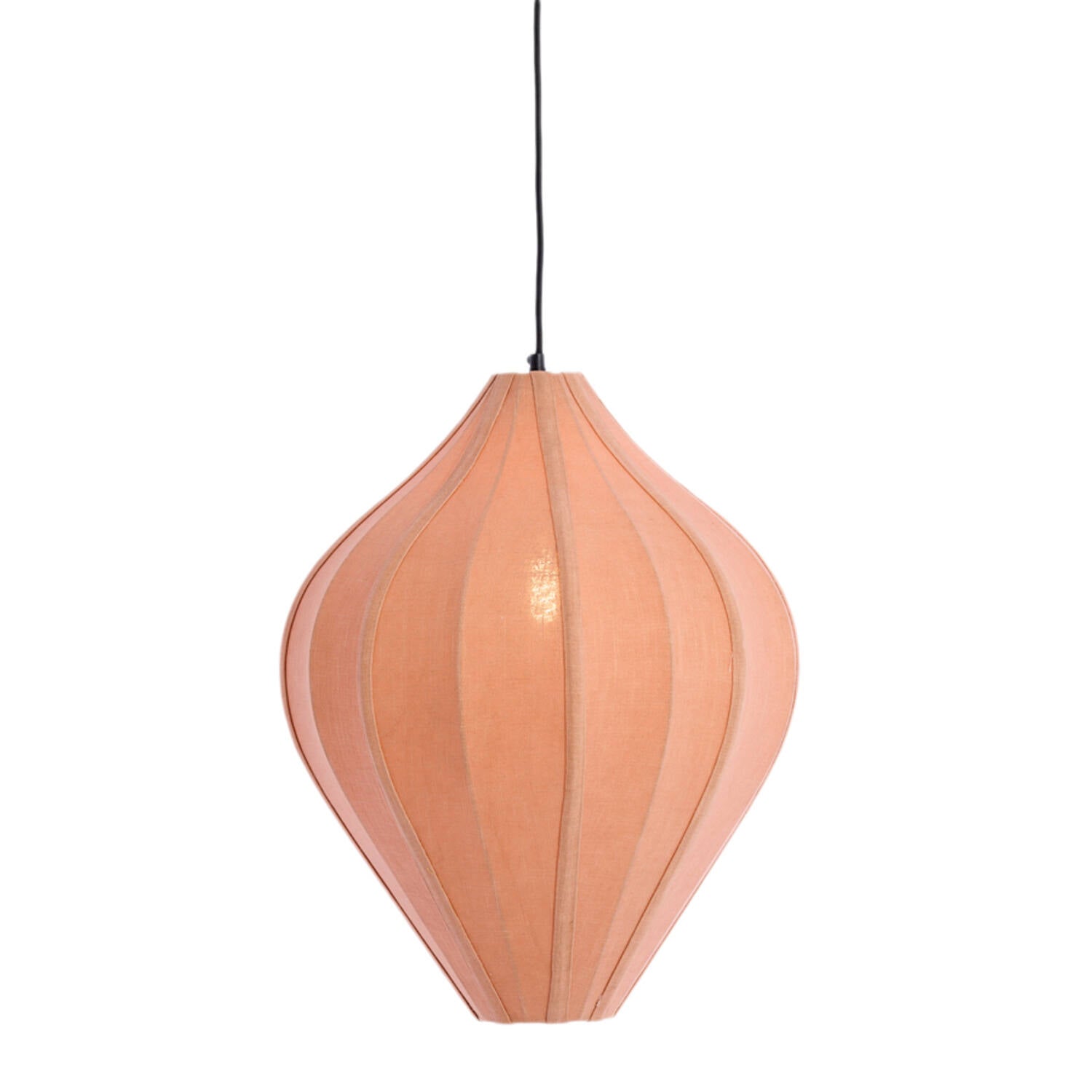 Pasto Hanging lamp - Jute Natural/ Pink Finishes