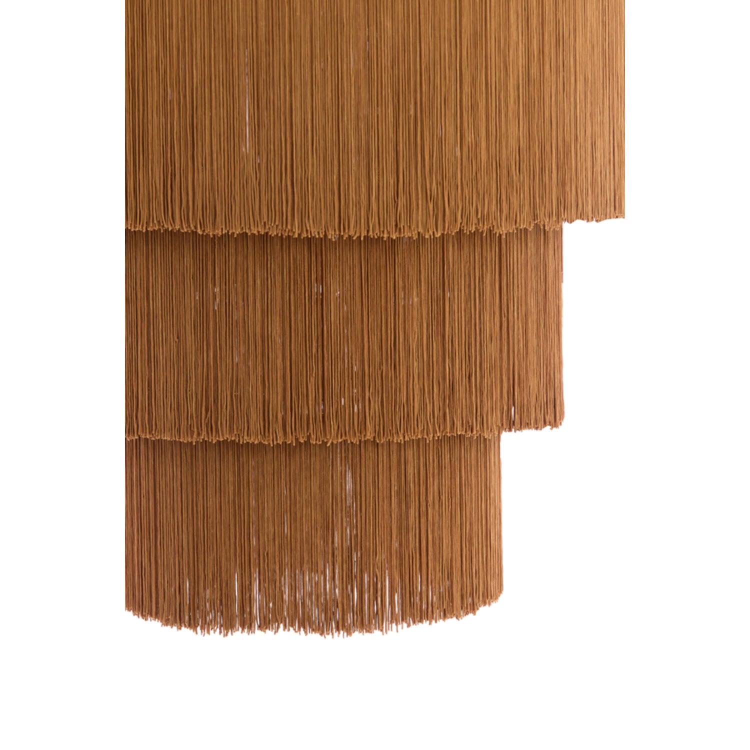 Malaika Hanging Lamp- Brown Finish