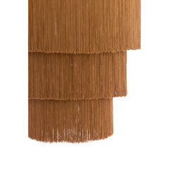 Malaika Hanging Lamp- Brown Finish