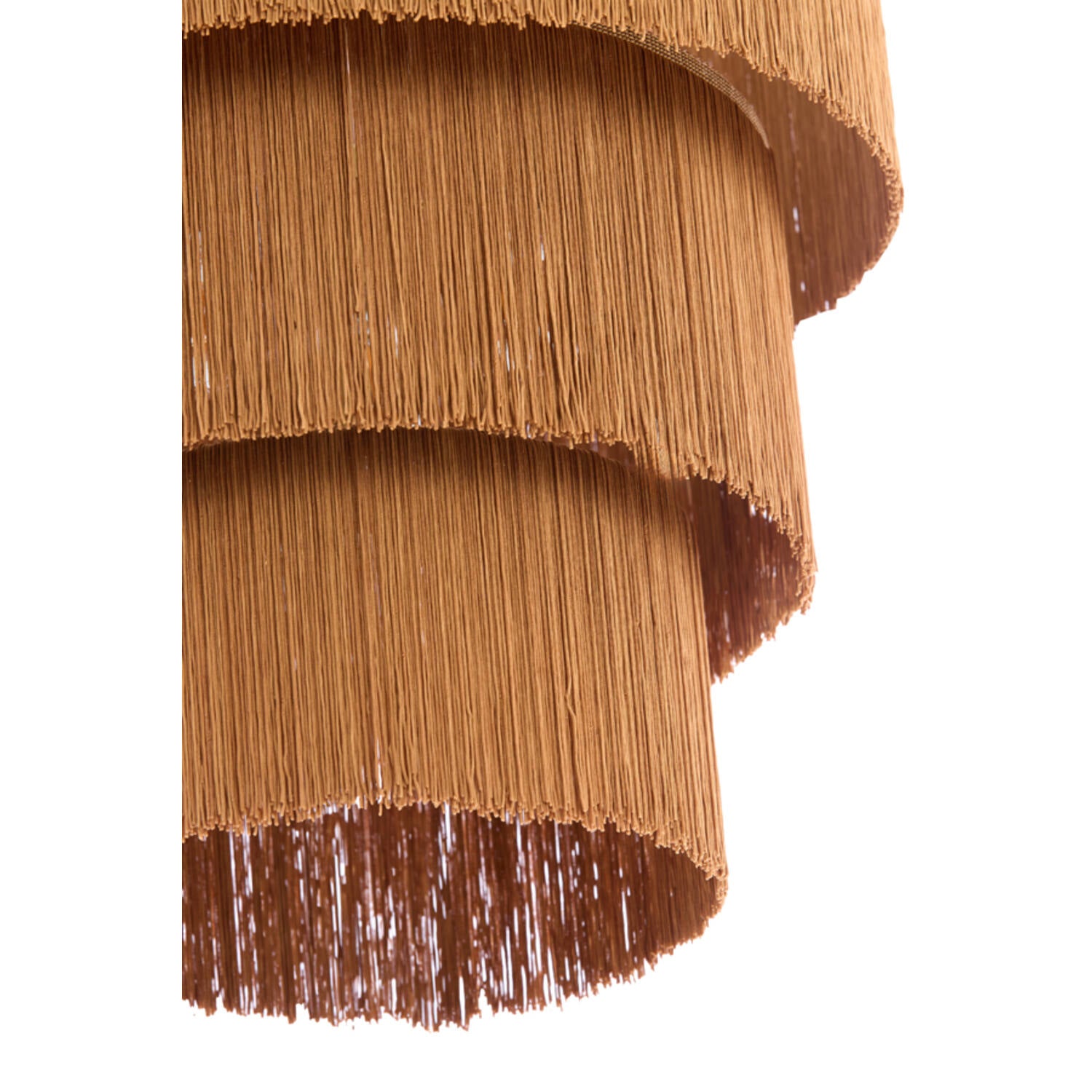 Malaika Hanging Lamp- Brown Finish