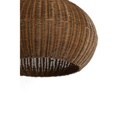 Melzor Hanging Lamp- Rattan Dark Brown