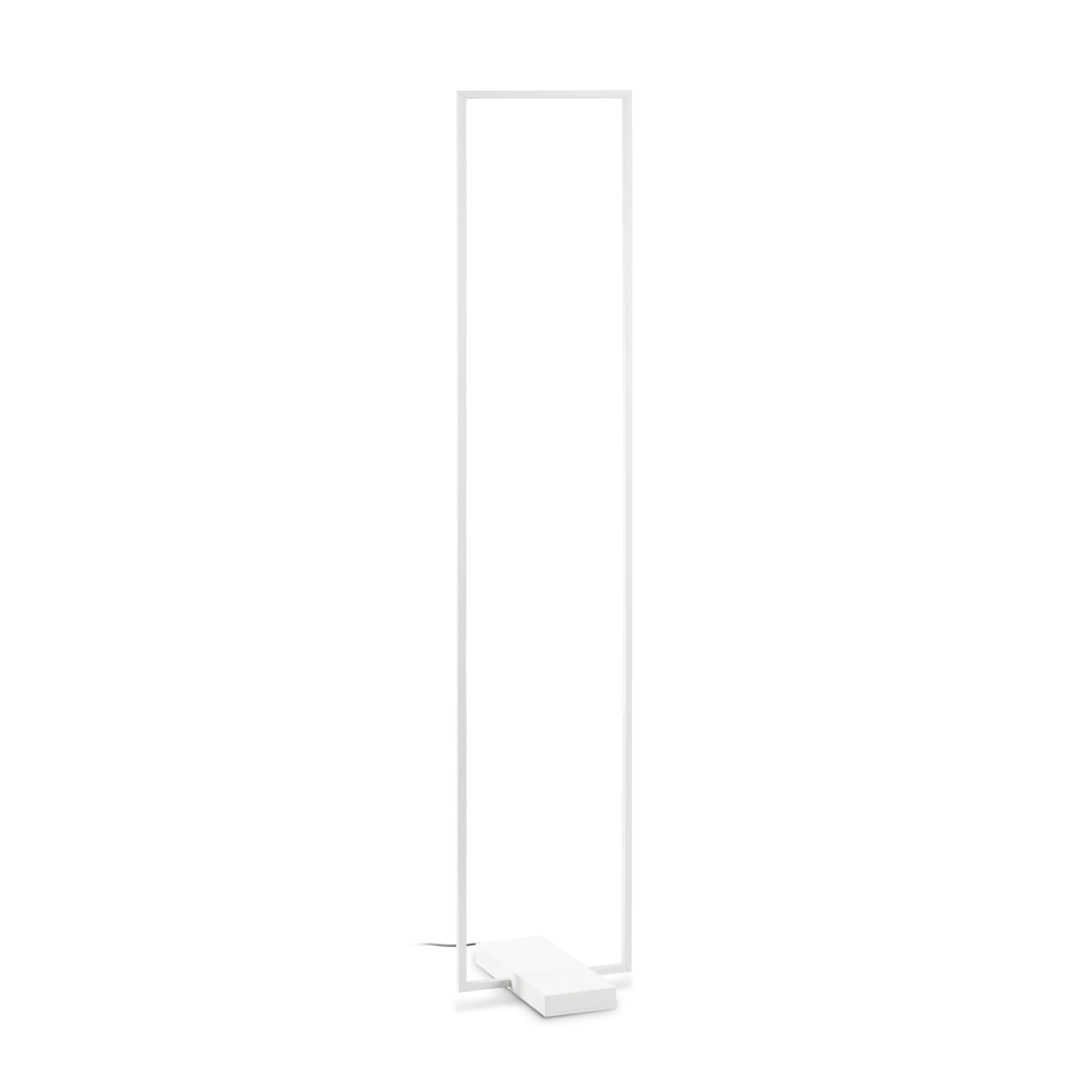 Frame LED Floor Lamp - Black/White Finish