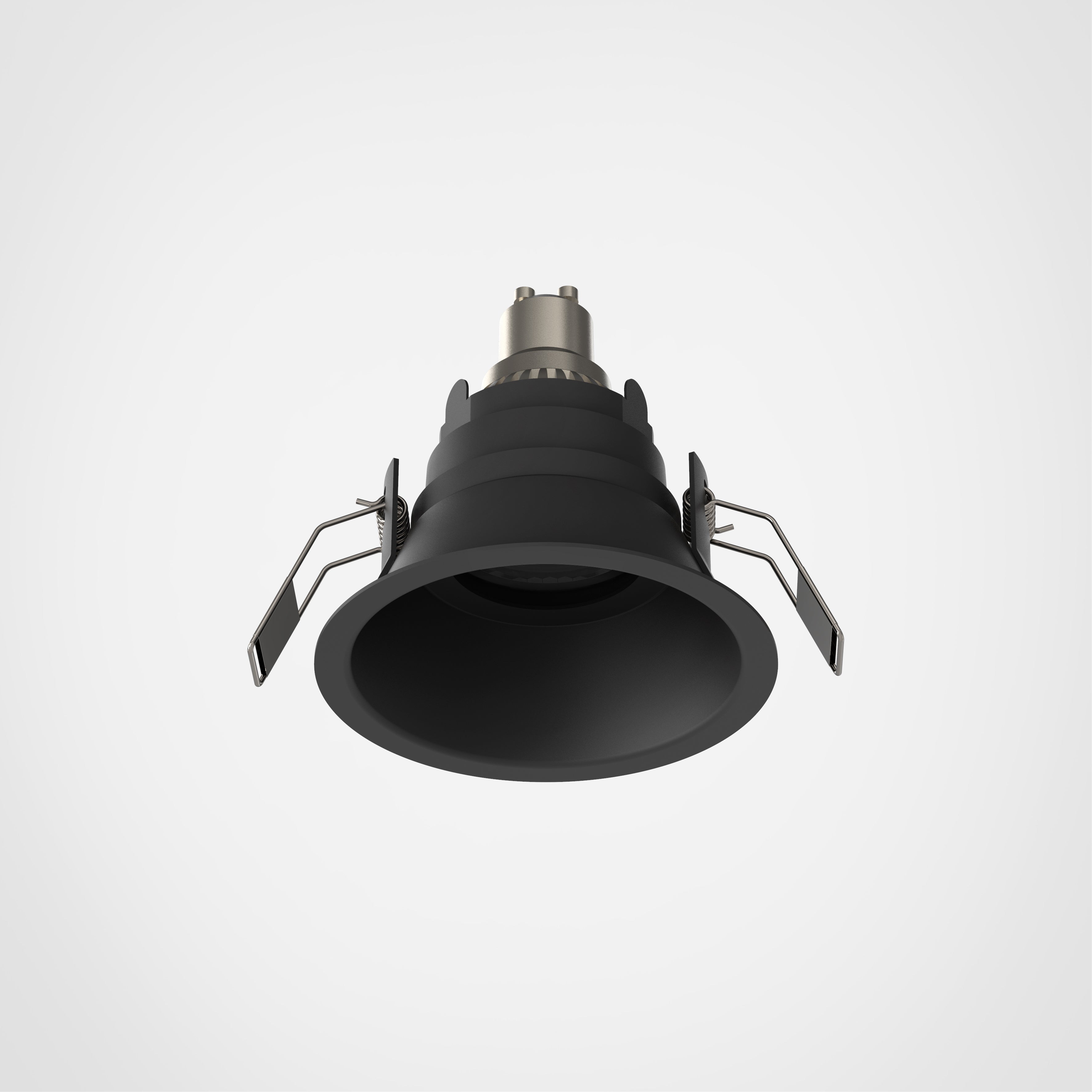 Minima Round/Square IP65 Bathroom Recessed Ceiling Light Various Types - Matt Black/Matt White Finish