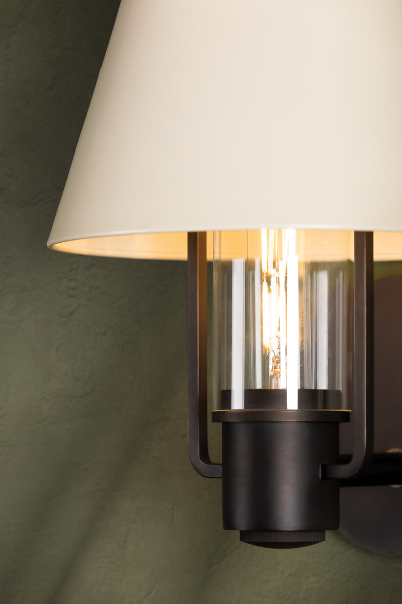 Kindle 1Lt Wall Sconce - Bronze/Brass