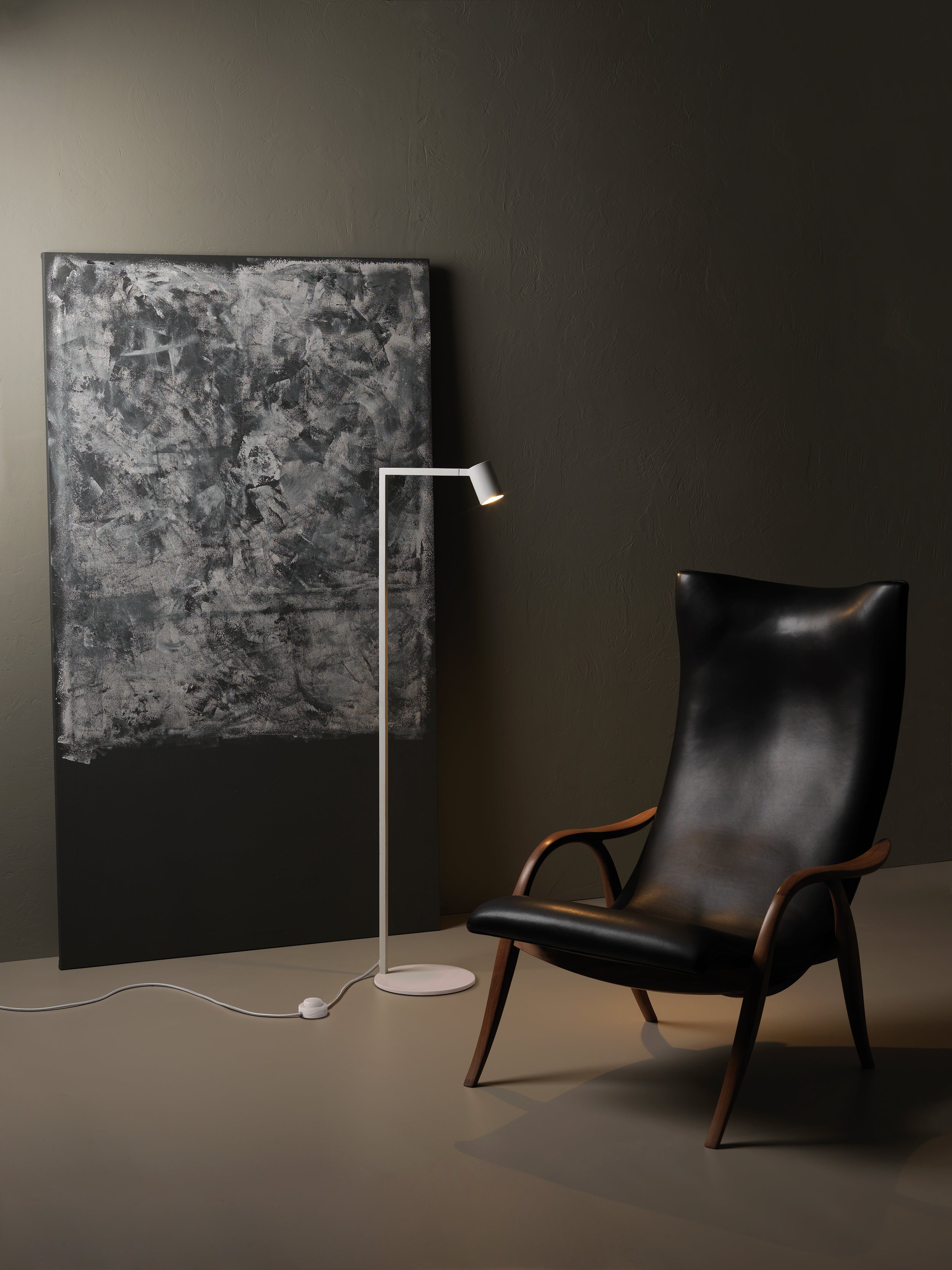 Ascoli Floor Indoor Floor Lamp in Bronze/Matt Black/Matt White GU10 IP20