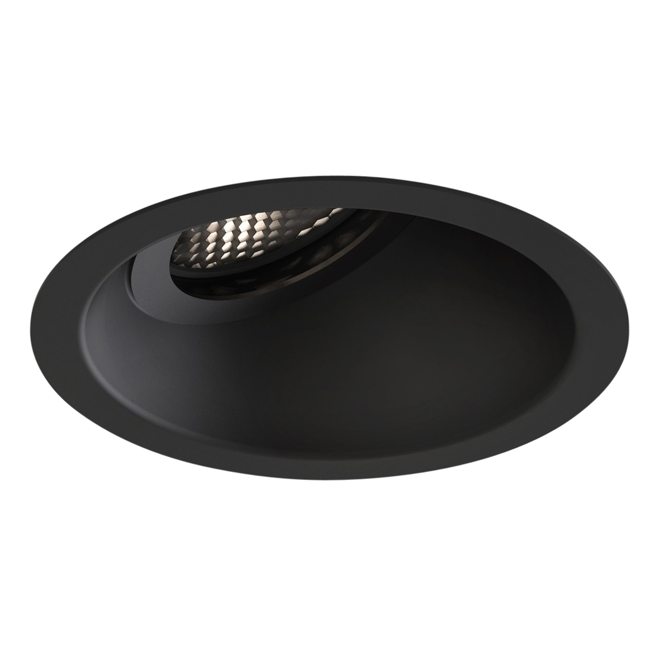 Minima Round/Square IP65 Bathroom Recessed Ceiling Light Various Types - Matt Black/Matt White Finish