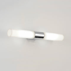 Padova Bathroom Wall Light- Polished Chrome/ Matt Black