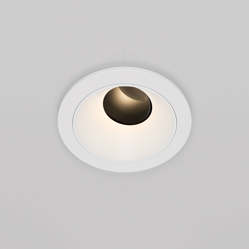 Wise Recessed Downlight- Black/ White Finish