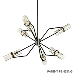 Raef 6Lt Chandelier