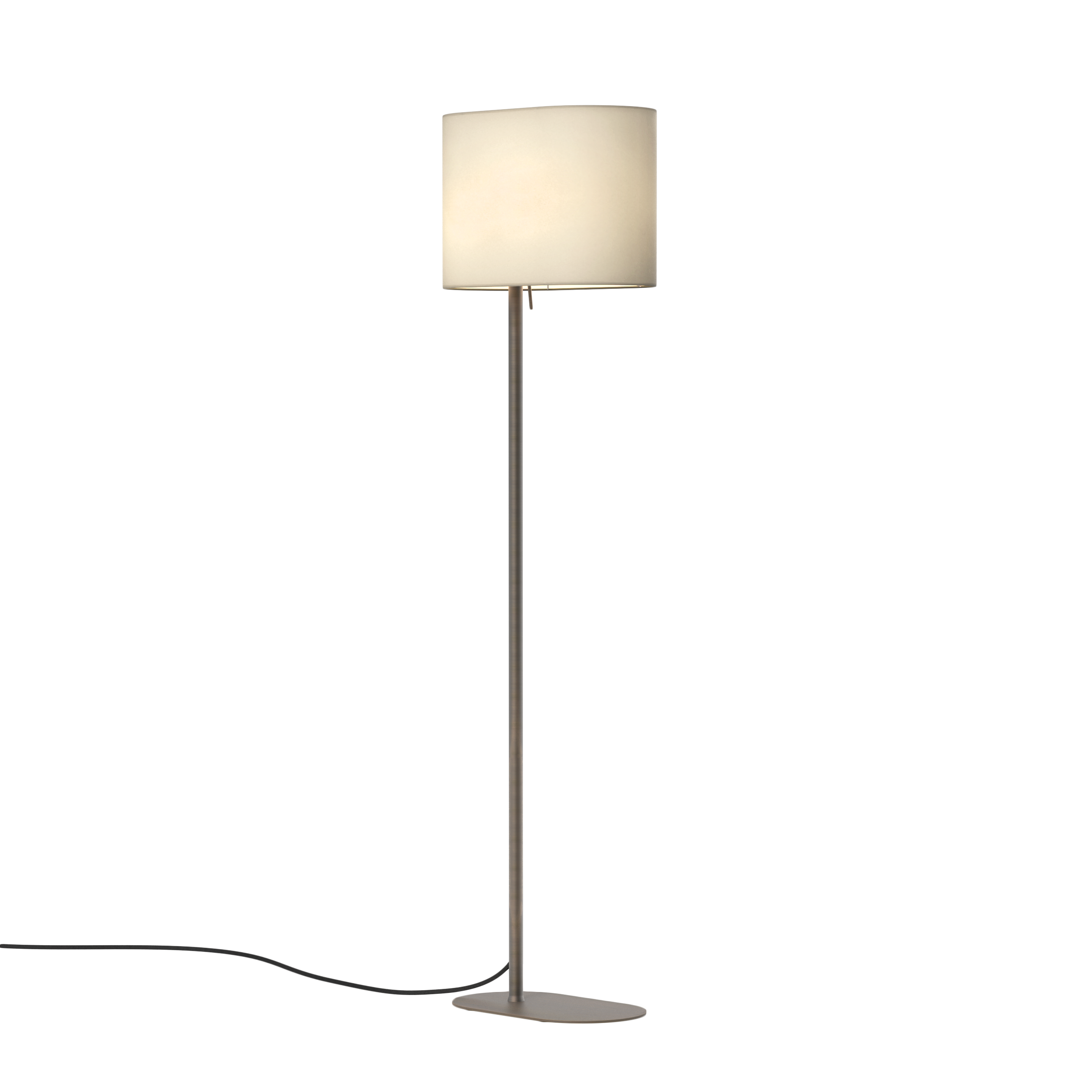 Venn Floor Lamp- Bronze/ Matt Nickel