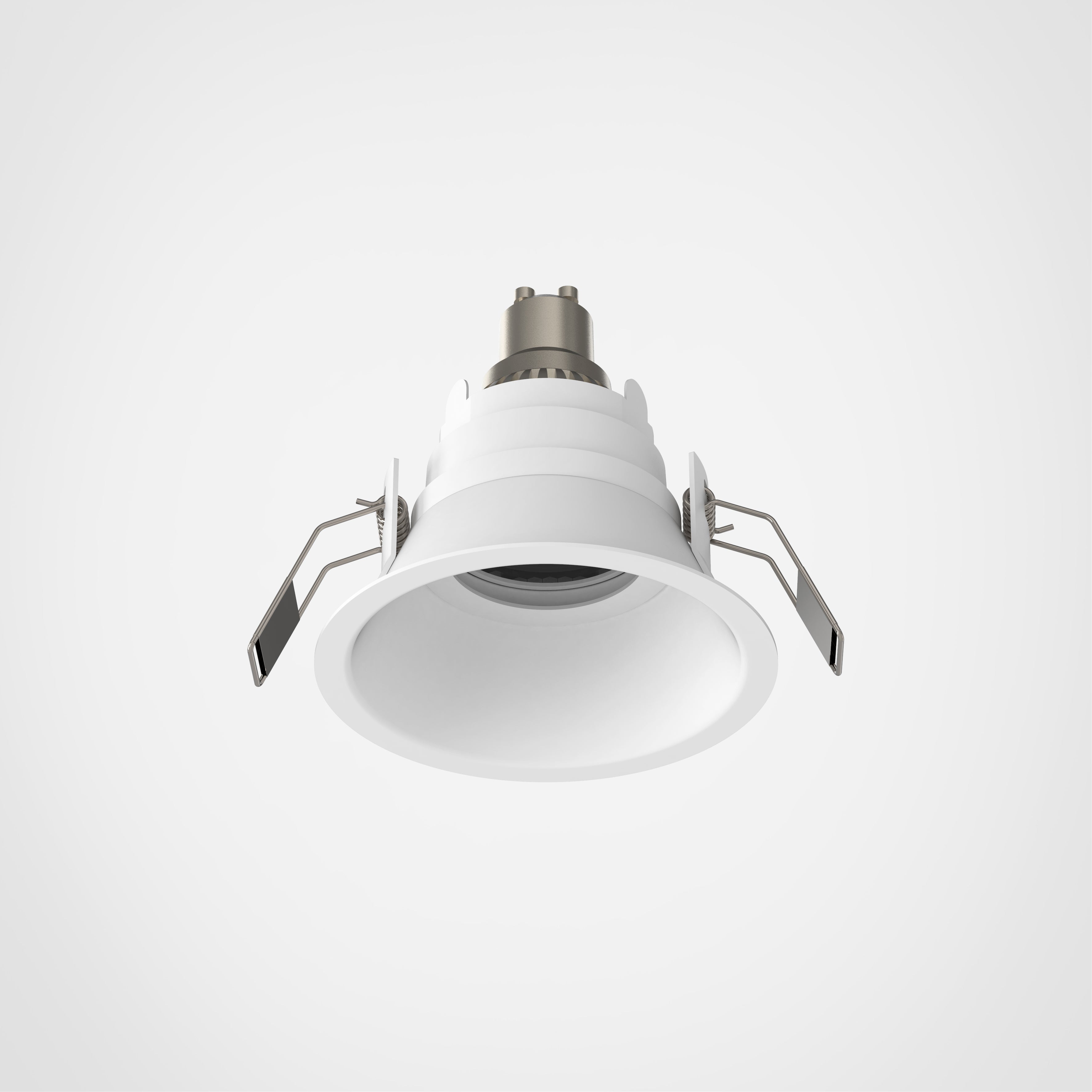 Minima Round/Square IP65 Bathroom Recessed Ceiling Light Various Types - Matt Black/Matt White Finish