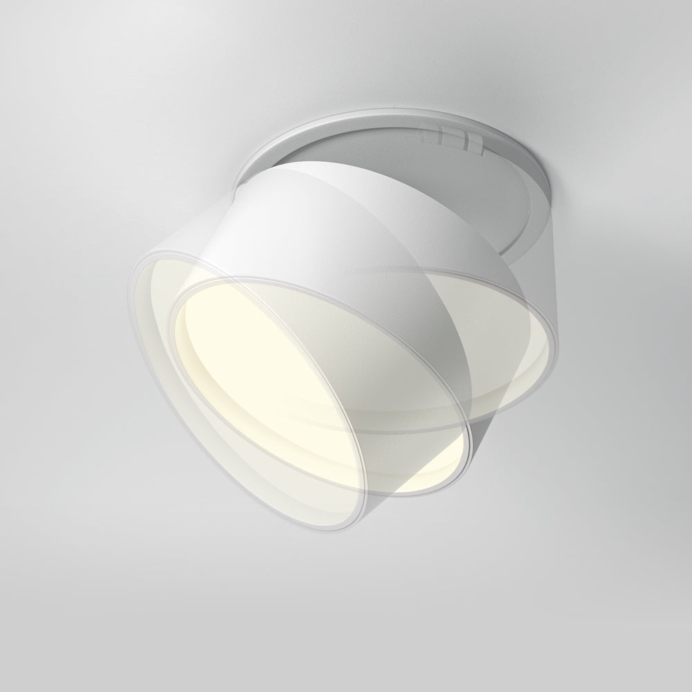 Onda Recessed luminaire- Black/ White/ Gold