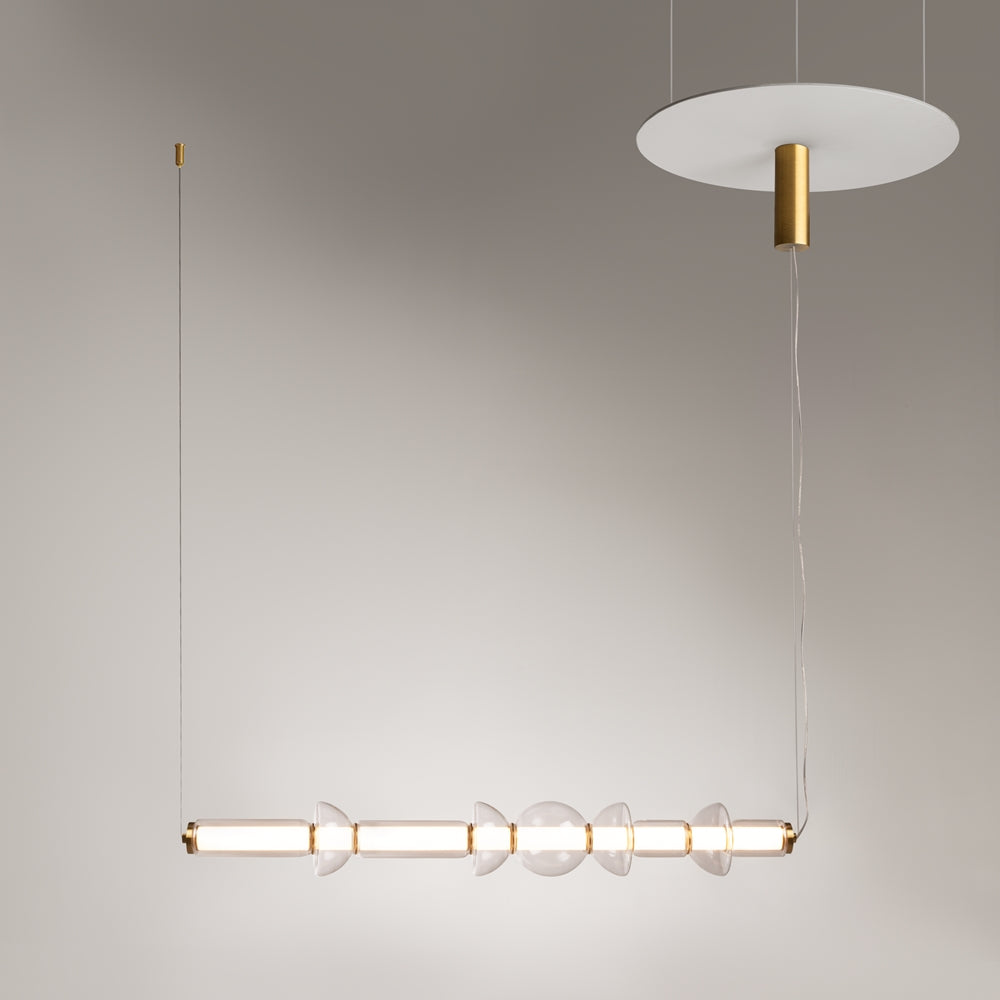 Cosmo LED Linear Pendant - Gold/Black