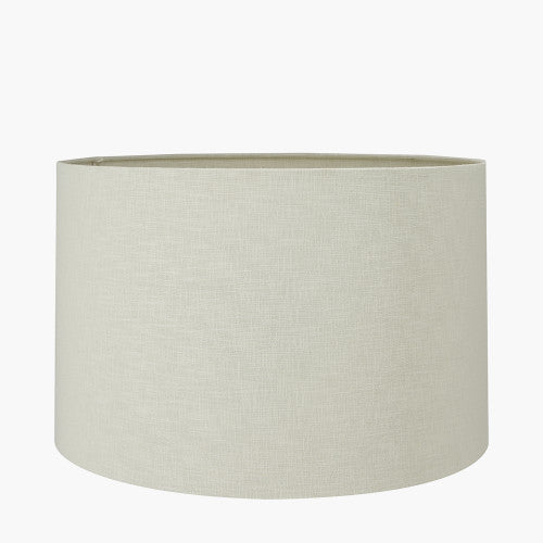 Canterbury  Metal Table Lamp Base with Cream Self Lined Linen shade