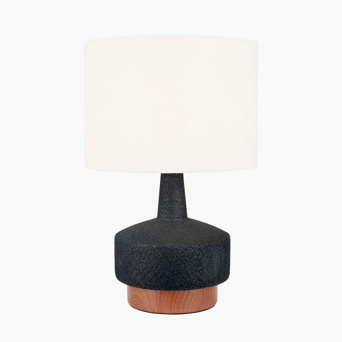 Elio Table Lamp-White & Black Finishes