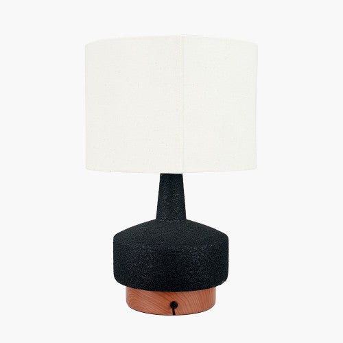 Elio Table Lamp-White & Black Finishes