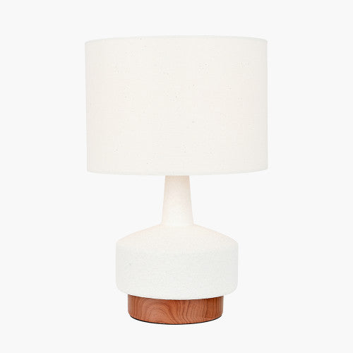 Elio Table Lamp-White & Black Finishes