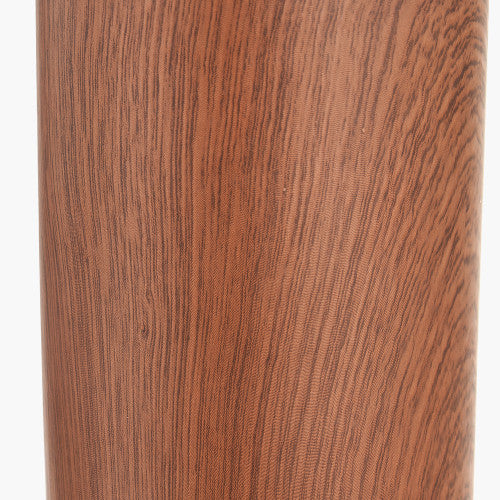 Carrara Wood Effect Ceramic Tall Table Lamp