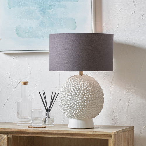 Wrenley Table Lamp- White & Black Bases