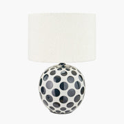 Larisa Black Polka Dot Table Lamp