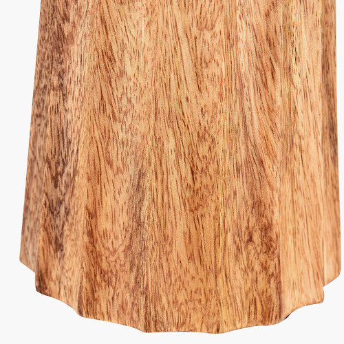 Draydon Table Lamp - Black/ Natural Wash