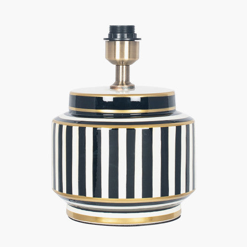 Mono Humbug Black and White Small Table Lamp (Base Only)