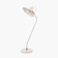 Camden Matt Task Table Lamp - White