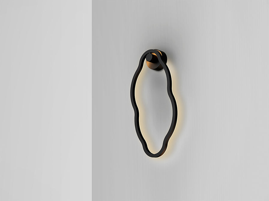 Tono LED Wall Light - Black