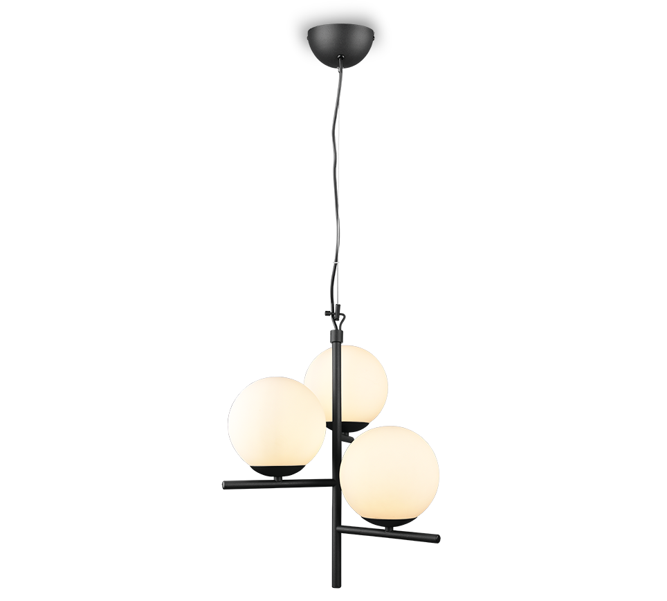 Pure 3Lt Centre Light - Black & Opal