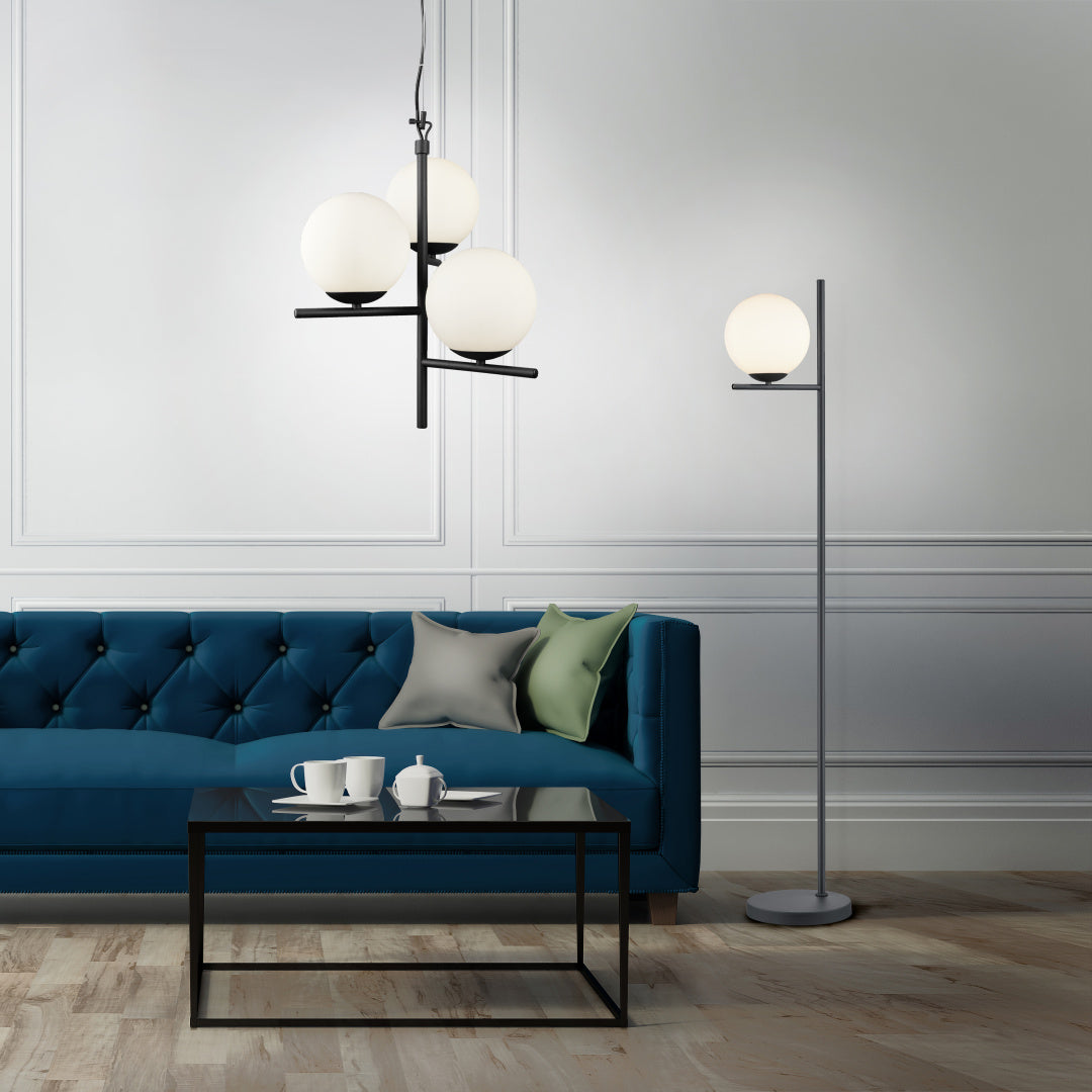 Pure 3Lt Centre Light - Black & Opal