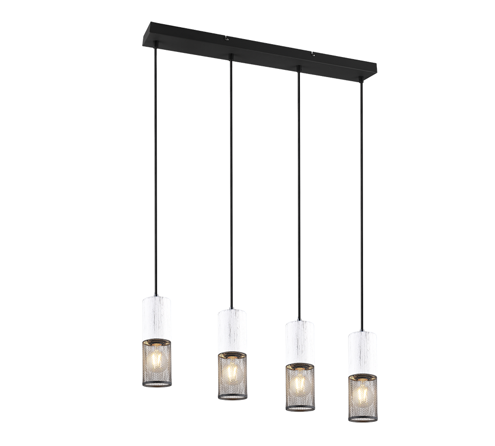 Tosh 4Lt Linear Pendant - Various Finish